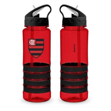 Imagem de Garrafa Flamengo Escudo 750ml Brasfoot