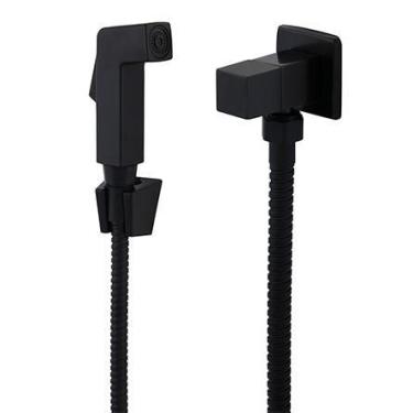 Imagem de Ducha higiênica fit c-100 c gat abs preto fosco 1/4v 98917 - rainha