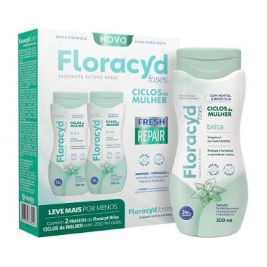 Imagem de Sabonete Íntimo Floracyd Fases Brisa Ciclos da Mulher Fresh Repair 2 U