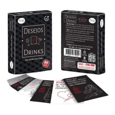 Imagem de Jogo de Beber Para Casais - Desejos e Drinks Divertido e Interativo - 