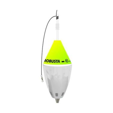 Imagem de Boia cevadeira jr pesca robusta 65g, 117 b, Amarelo