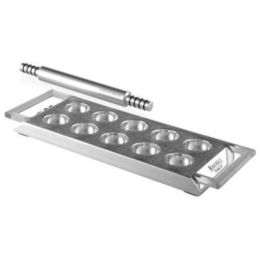 Imagem de Molde para Ravióli Retangular em Inox - Marcato