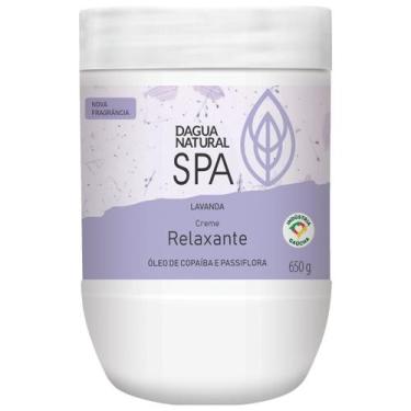 Imagem de Creme Massagem Relaxante Spa Lavanda Dagua Natural Copaiba Passiflora 