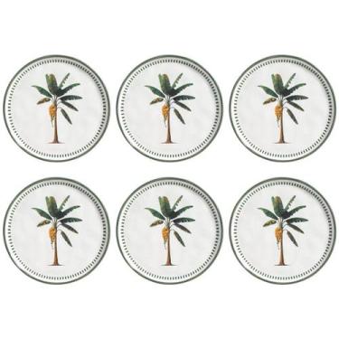 Imagem de Conjunto 6 Pratos Para Sobremesa 21,5cm Bio Bananê Mesa Post - Porto B