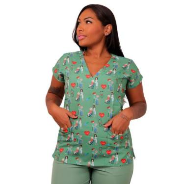 Imagem de Scrub pijama hospitalar cuidador e diversas PROFISSÕES - lima fardas, 
