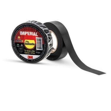 Imagem de Fita Isolante Imperial 18mm X 20 Metros 3m - 3M Do Brasil