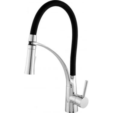 Imagem de Torneira Monocomando Bancada Flexivel Cor Preta