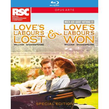 Imagem de Shakespeare: Love's Labour's Lost & Love's Labour's Won (Much Ado About Nothing) [Special Box Set] [Blu-ray]