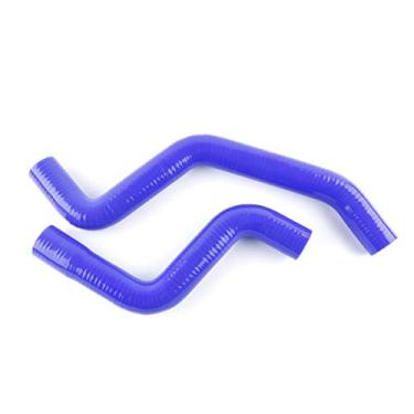 Imagem de LUXERAD Kit de mangueira de radiador de refrigeração de silicone de desempenho de 3 camadas 4,5 mm para Toyota Tundra SR5 3,4L V6 2000-2004 (azul)