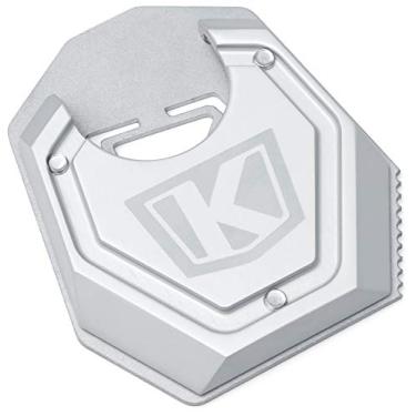 Imagem de Kuryakyn Acessório de motocicleta 3843: Sapato de suporte Lodestar para BMW F 750 GS, prata, pacote com 1