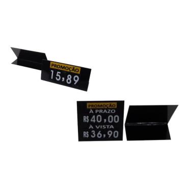 Imagem de Etiqueta Magnetica Grande Pequena Base Porta Preco Promocao