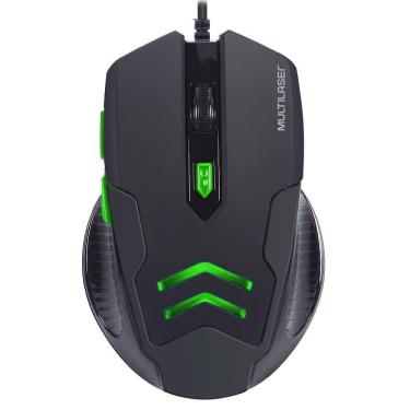 Imagem de Combo Mouse 3200DPI e Mousepad Gamer Multilaser MO273