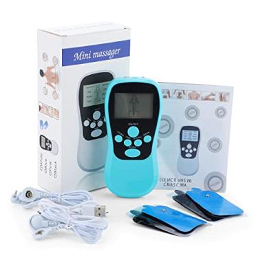 Imagem de Massageador Portátil 8 Modos de Massagem Carregamento USB Fisioterapia Eletroestimulaçã...