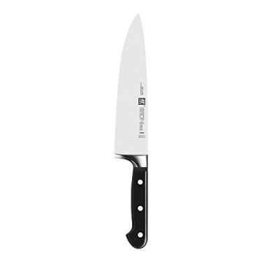 Imagem de Zwilling Professional S, faca chef, faca de cozinha, faca alemã, 8 polegadas, aço inoxidável, preto