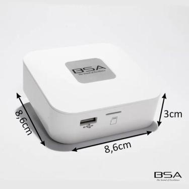 Imagem de Kit Fácil Bsa Caixas Aw6 Amplificador Bluetooth/Usb/Sd