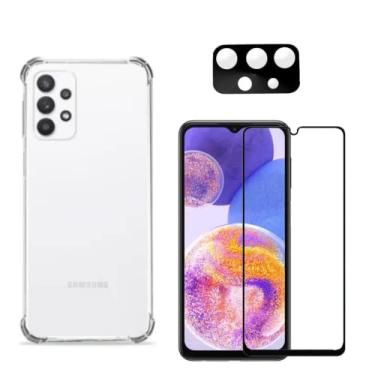 Imagem de Capa Capinha Para Samsung Galaxy A23 4G + Película de Vidro 3D + Película de Câmera - (C7COMPANY)