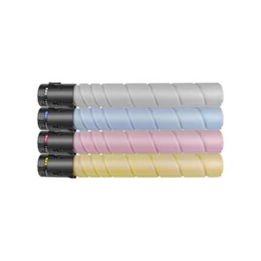 Imagem de Para Konica Minolta Hyk-TN512 Cartucho de toner de alto rendimento |Trabalha com BizHub C554E C454E C308 C368 C360 C258 LIMENTO (BK/C/Y/M, 4-PACK） 1-Set