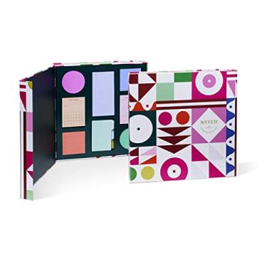 Imagem de Notado pelo Conjunto de Caixas de Presente Premium Post-it, Notas Post it de Cores Sortidas, Vários Tamanhos, Caixa de Fechamento Ímã Atraente, 10 Almofadas/Caixa, 790 Folhas/Caixa (NTD-Box-PK)