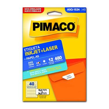Imagem de Etiqueta A5Q-1534, Pimaco, Branca