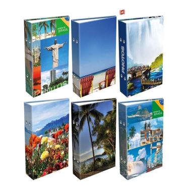 Imagem de 6 Albuns Fotográficos 10X15/120 Fotos A Sua Escolha 107 Mod