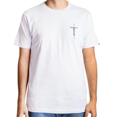 Imagem de Camiseta Manga Curta Mini Logo Religião Branco - Caps Co