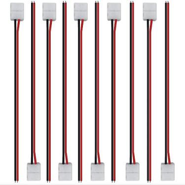 Imagem de Conector de fita de LED Lightingwill 2Pin 10 mm, 2Pin 10MM, Connector-wire