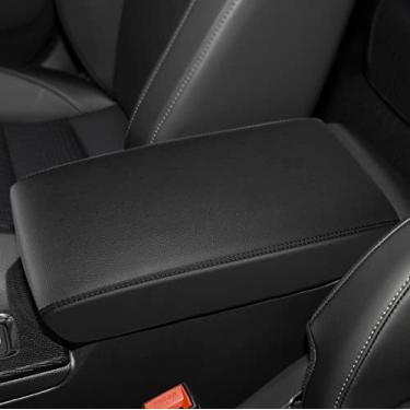 Imagem de INTGET Capa de console central para Honda Civic 2025 2026 2026 2022 2023 2024 interior de couro 11ª geração Civic Sport Hatchback carro descanso de braço capa protetor de braço tampa assento cotovelo