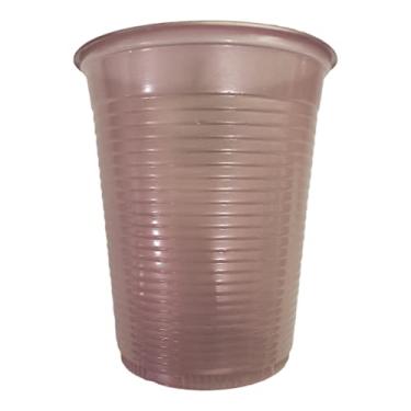 Imagem de Copo Descartável Rose Perolado de Festa 200ml - 50 Unidades
