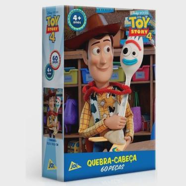 Imagem de Quebra-cabeça 60Pçs - Toy Story 4 Woody E Garfinho - Toyster