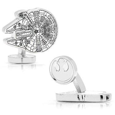 Imagem de Abotoaduras Masculinas com Estampa Millenium Falcon da Cufflinks Inc.