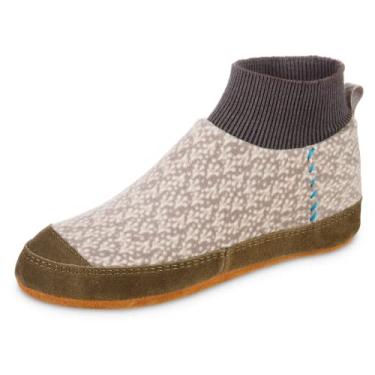Imagem de Acorn Pantufa unissex de lã polar para adultos, Cinza, 7.5-8.5 Women/6-7 Men
