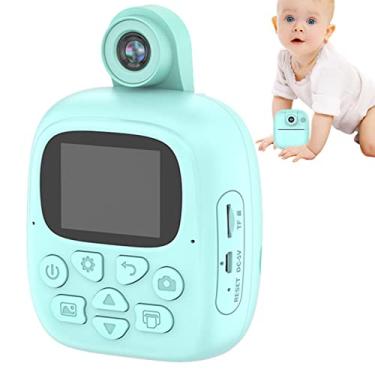 Imagem de impressão instantânea | vídeo digital infantil 24 MP | Câmera infantil sem tinta com cartão TF 32 G, tela 2 polegadas, presente para aniversário, Natal Zekkle