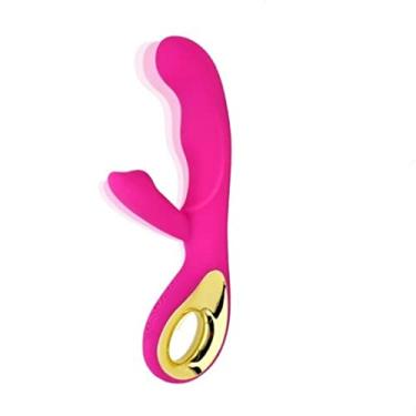 Imagem de Vibrador Feminino Estimulador do Clitóris e Ponto G 20 Frequências Sexuais Motor Duplo Zatla (Rosa)