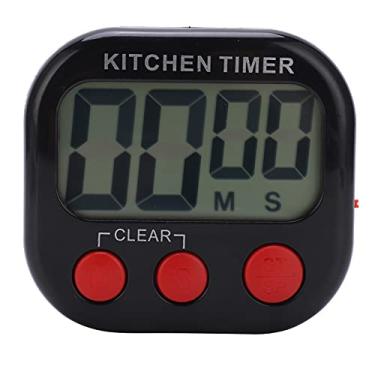 Imagem de Timer YEmirth, timer para crianças, timer de cozinha, timer digital para cozinhar, timer de ovo, timer magnético de mesa para professor, sala de aula, escova de dentes, exercício, banheiro, forno, coz