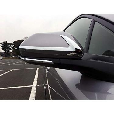 Imagem de JIERS Para Toyota CHR/Hybrid 2016-2019, acessórios automotivos ABS cromado exterior retrovisor lateral faixa guarnição da tampa do espelho da porta lateral