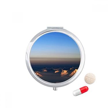 Imagem de Caixa de comprimidos Sand Splendid Natural Scenery Pocket Medicine Storage Box Dispenser recipiente