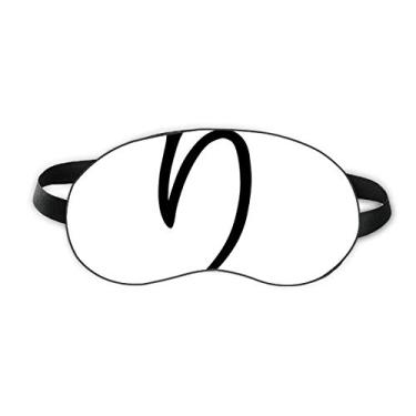 Imagem de Capa para sombra noturna macia para dormir com personagem japonês Hiragana RI