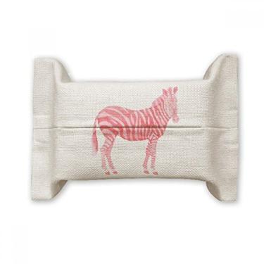 Imagem de Bolsa de linho de algodão com animais ameaçados da IUCN