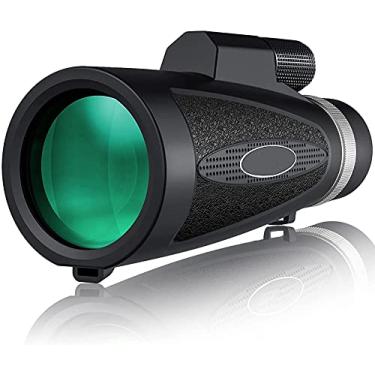 Imagem de Telescópio monocular 12X50 HD com suporte e tripé, à prova d'água para fotografar Ball Game Concert Bird Watching Travel Climbing