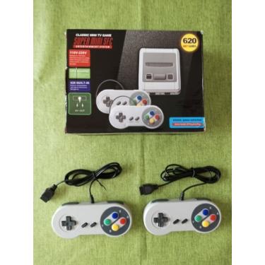 Pacote com 2 controles USB para Super Nintendo, Joypad para jogos retrô  Famicom SNES para Windows, PC, Mac, Linux, Android Raspberry Pi  (multicolorido) : : Games e Consoles