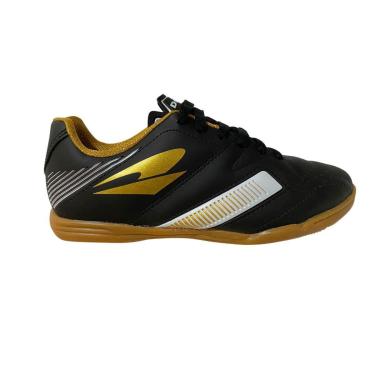 Imagem de Tênis futsal Dray Topfly 390 Indoor - Preto e Ouro - 42-Masculino