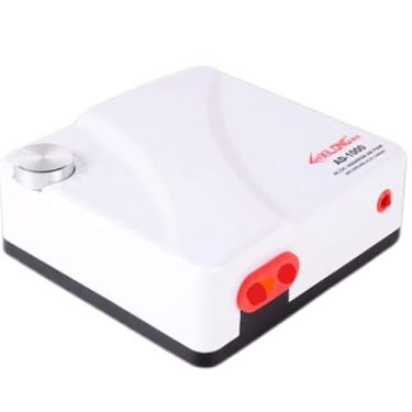 Imagem de Compressor de Ar para Aquários - Equipado com Nobreak - Aciona caso Falte Energia - Cód.d5p5 (Branco 220v)