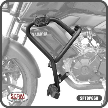 Imagem de Protetor de Motor e Carenagem Fazer 150 FZ15 com Pedaleira Scam