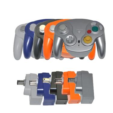 Imagem de Controlador Gamepad sem fio  Joystick com receptor  N-G-C para GameCube e Wii  2.4GHz