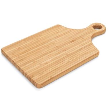 Imagem de Haus Concept - Tábua Corte Bambu Natural 32,5cm, 32,5 x 18,5 x 1,5cm - Madeira