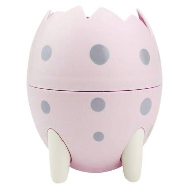 Imagem de Porta Trecos Organizador Multiuso Baby Ovo De Dinossauro Rosa