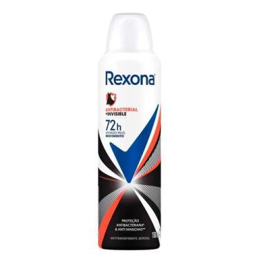 Imagem de Desodorante Aerosol Rexona Antibacterial + Invisible 150ml