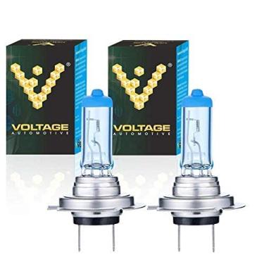 Imagem de Voltage Automotive Lâmpada H7 polarizada branca de substituição para farol baixo farol alto de neblina (pacote com 2)