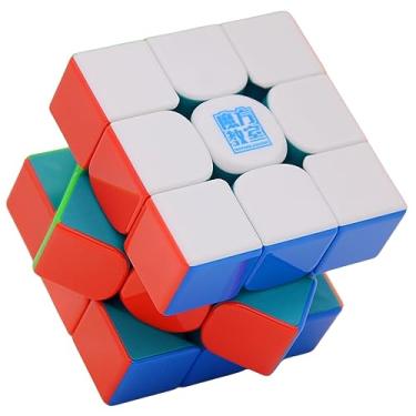 Imagem de Bukefuno MoYu Super RS3M V2 Ball Core UV 3x3 2023 Maglev cubo magnético de velocidade sem adesivo MFJS Magic Puzzle 3x3x3 Cube Moyu 2023 Super RS3M V2 (versão Ball-Core UV) Cubos