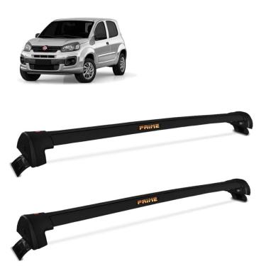 Imagem de Rack De Teto Travessa Uno Vivace 2011 a 2021 2 Pts Alumínio Preto